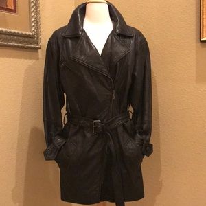 Jones New York Leather Jacket